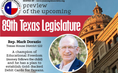 Representative Mark Dorazio presentation – 89th Texas Legislative preview