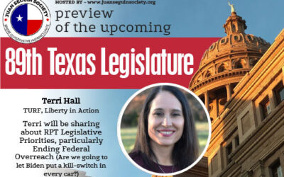 Terri Hall presentation – 89th Texas Legislative preview
