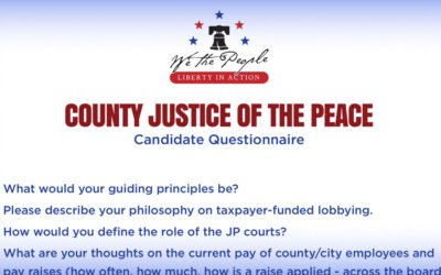 Candidates for Justice of the Peace